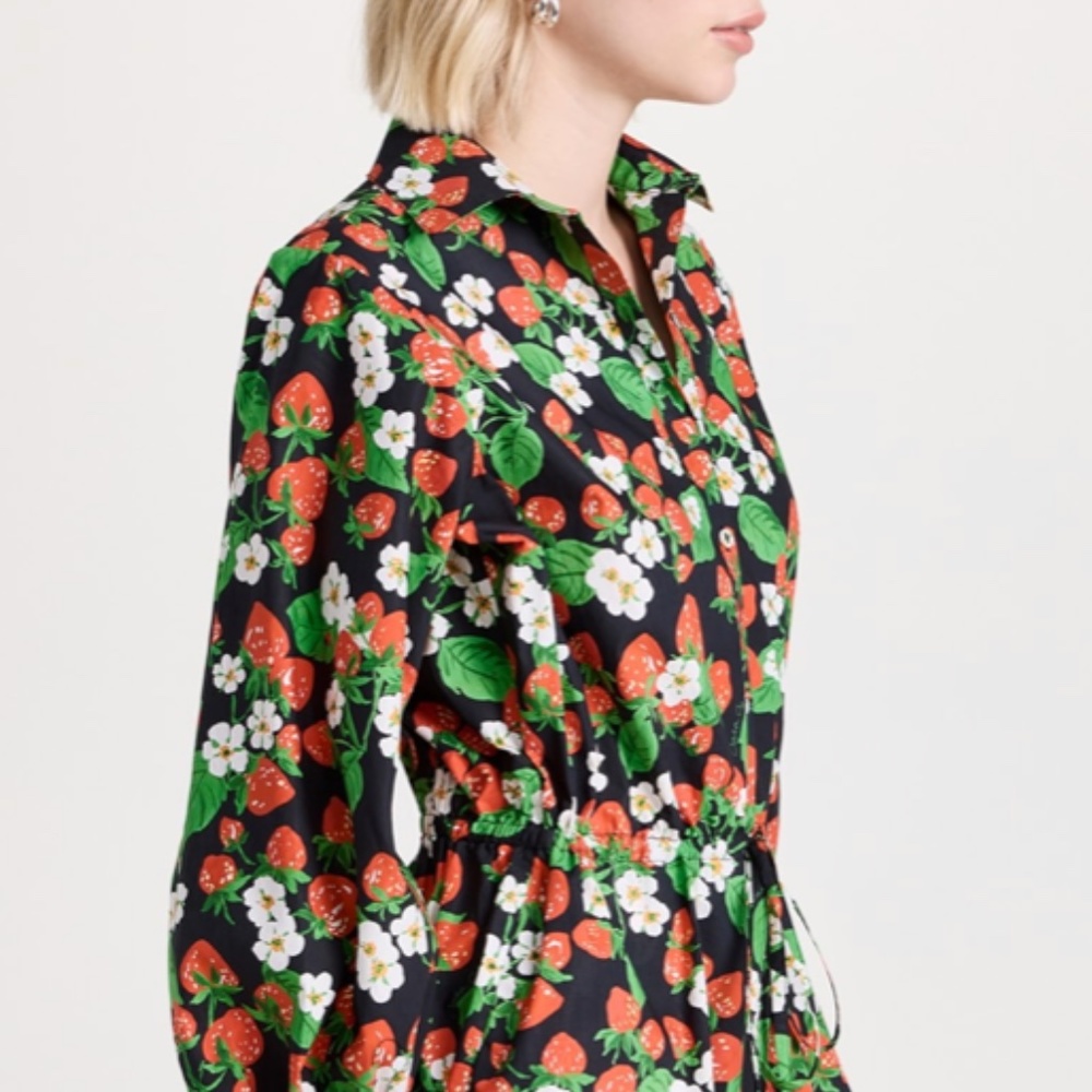 Cara Cara Robin Dress - Wild Black Strawberry - Picture 8 of 9